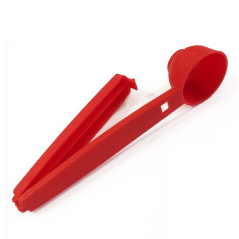 Kávé mérőpohár csipeszrel, műanyag