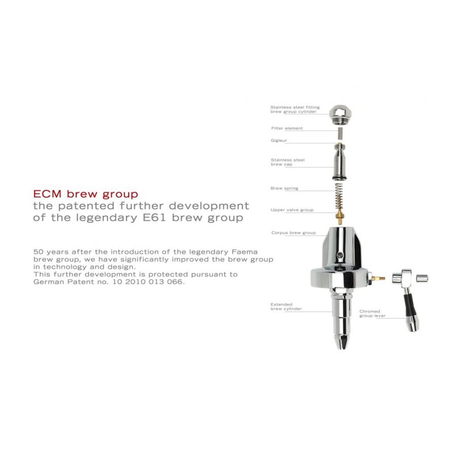 Kávéfőző ECM CLASSIC II PID