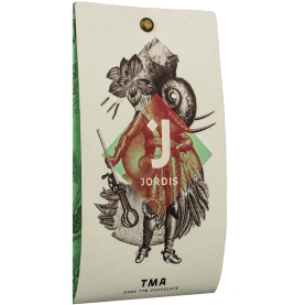 Jordis Chocolate 77% sötét csokoládé 50g