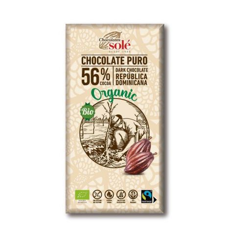 Chocolates Solé - 56% bio csokoládé