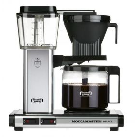 Moccamaster KBG Select POLISHED SILVER kávéfőző