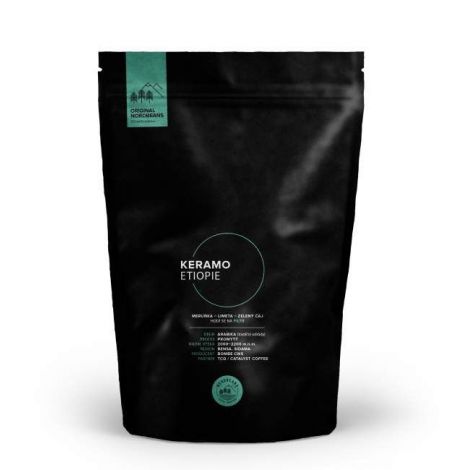 A Nordbeans Ethiopia Keramo 200g-ot mosott