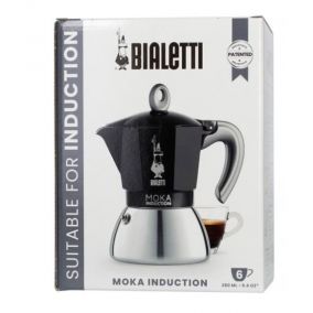 Bialetti Moka Induction 6 csésze fekete ÚJ 2