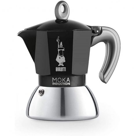 Bialetti Moka Induction 4 csésze fekete ÚJ