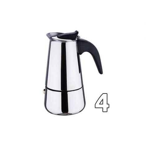 Moka vízforraló Kaffia 4 csésze rozsdamentes acél használt / kedvezmény