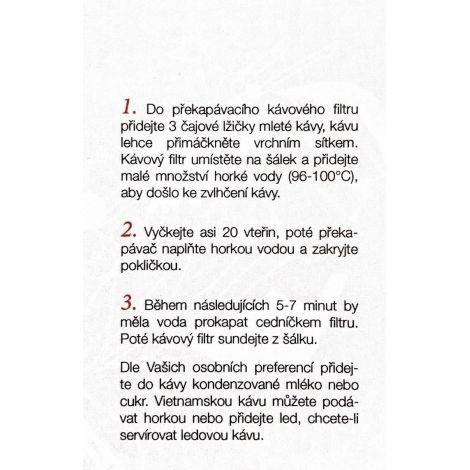 Trung Nguyen CREATIVE 5, kawa mielona