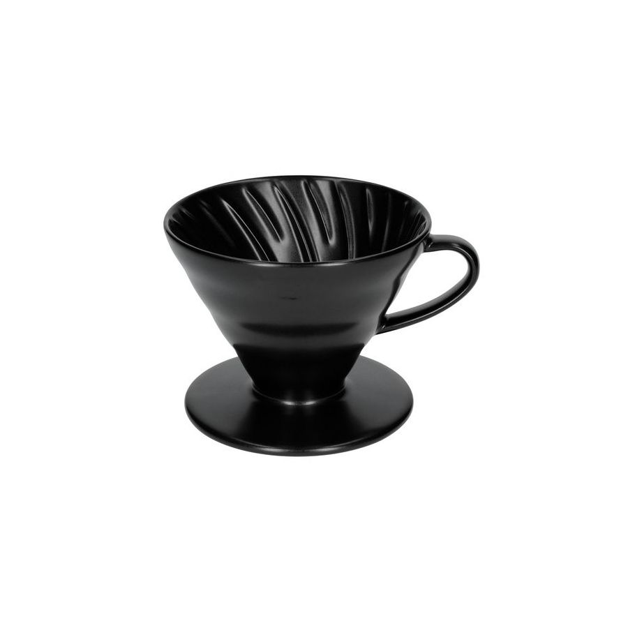 Hario dripper V60-02 kerámia - matt fekete