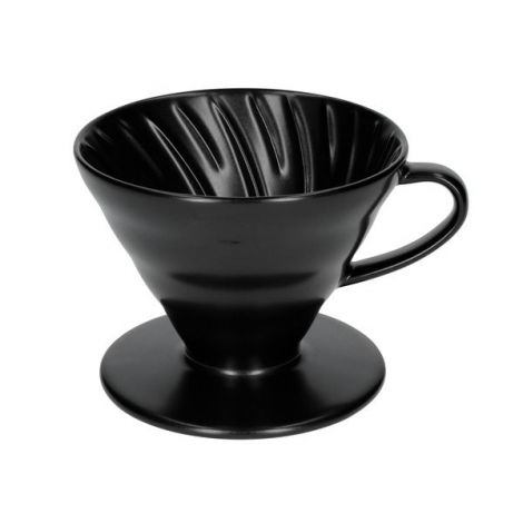 Hario dripper V60-02 kerámia - matt fekete