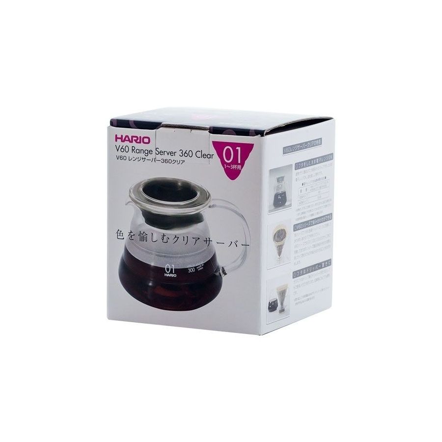 Hario V60 Range Server 360ml (XGS-36TB) kávéskanna