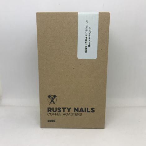Rusty Nails Sumatra Koerintji kávé, 250g