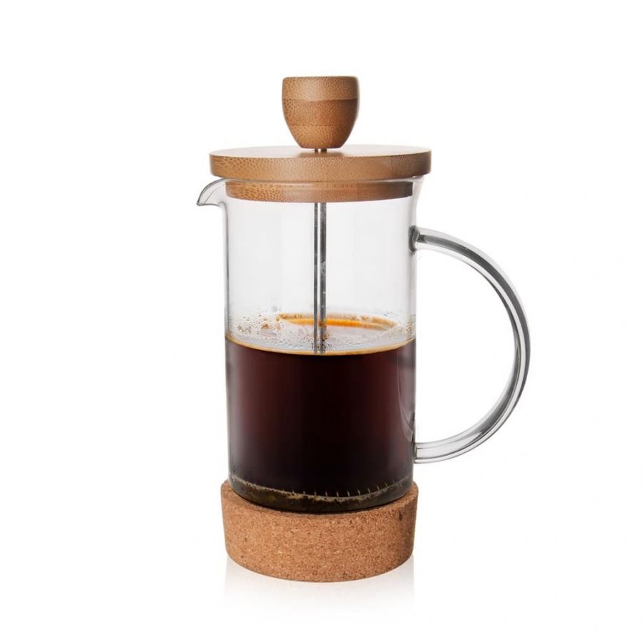 Frenchpress 1000 ml Kaffia BAMBOO
