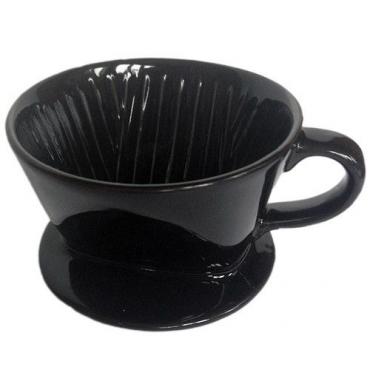 Kerámia csepegtető Kaffia 1-2 csésze fekete