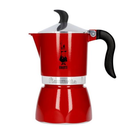 Bialetti Fiammetta 3 világospiros mokkás teáskanna