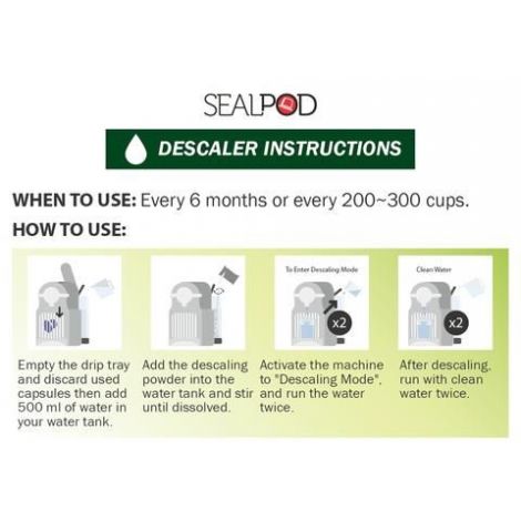 Zestaw do czyszczenia kapsułek Sealpod - Zestaw do czyszczenia Nespresso ®