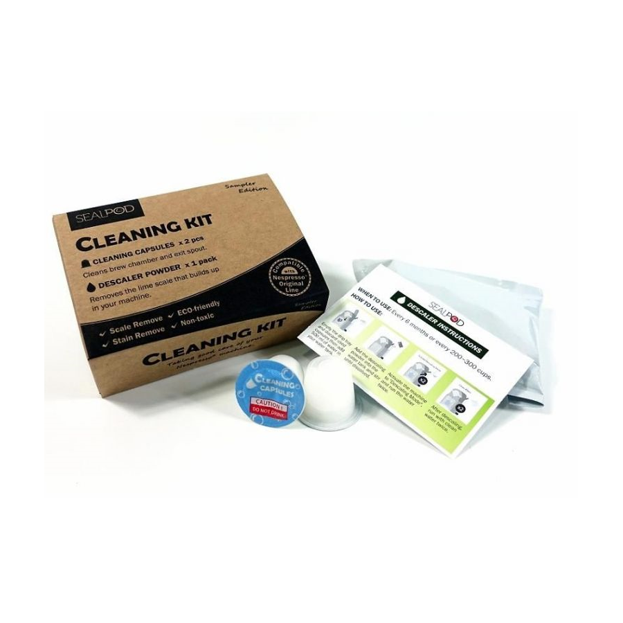 Kapszulák Sealpod tisztító készlet - Nespresso ® tisztító készlet
