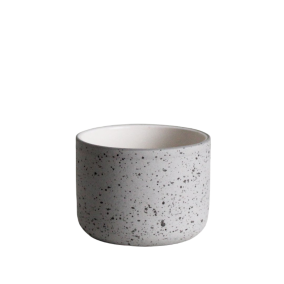 Csésze Kaffia Style Cappuccino 130ml - szürke