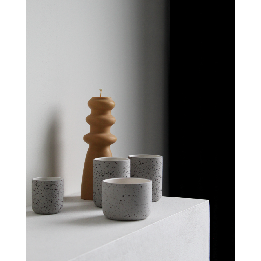 Csésze Kaffia Style Cappuccino 200 ml - szürke