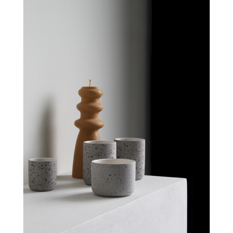 Csésze Kaffia Style Cappuccino 200 ml - szürke