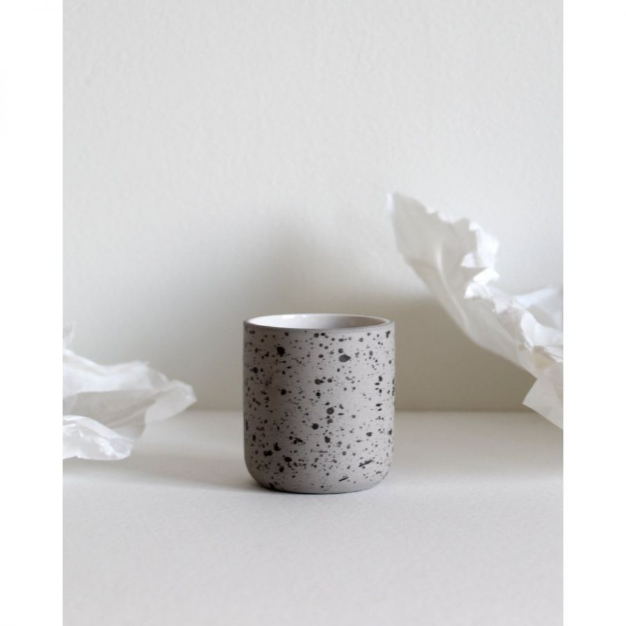 Kaffia stílusú eszpresszó csésze 80 ml - szürke