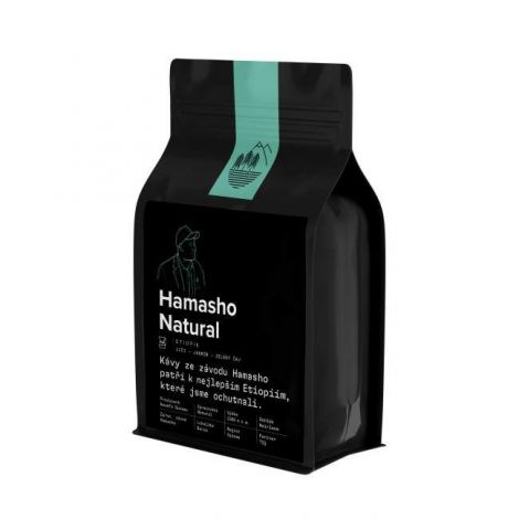 Nordbeans Etiópia Hamasho natúr 250g