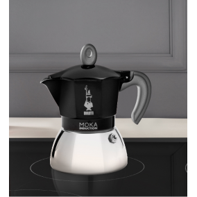 Bialetti Moka Induction 2 csésze fekete ÚJ 2