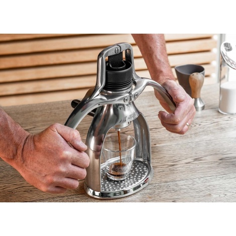 Kávéfőző ROK espressogc ezüst