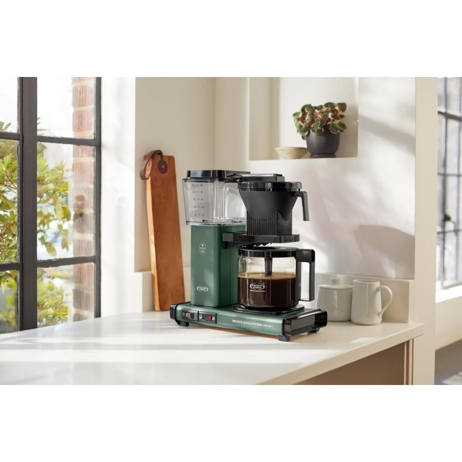 Moccamaster KBG Select FOREST GREEN kávégép