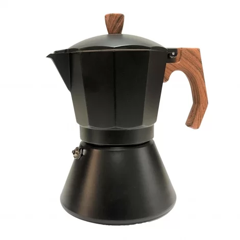 Kaffia indukciós fekete Moka pot 6 csésze
