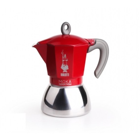 Bialetti Moka indukciós 6 csésze piros ÚJ 2