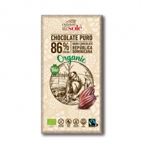 Chocolates Solé - 86% BIO csokoládé
