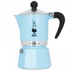 Bialetti Rainbow 3 niebieski dzbanek moka