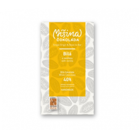 Csokoládé Vegyes csokoládé, fehér csokoládé vaníliával, 40%