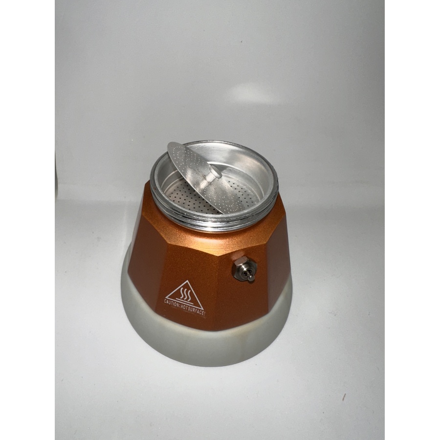 G.A.T. Vintage 4-6 elektromos moka vízforraló barna - HASZNÁLT / DISCOUNT