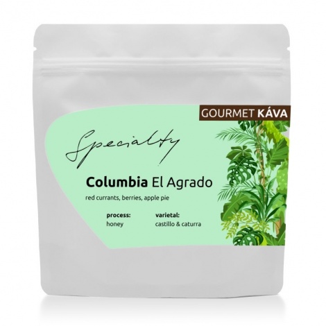 GourmetCoffee Specialty Colombia El Agrado méz 250g