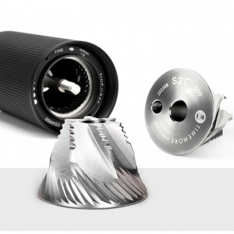 Kávédarálók Timemore C3S PRO FOLD fekete