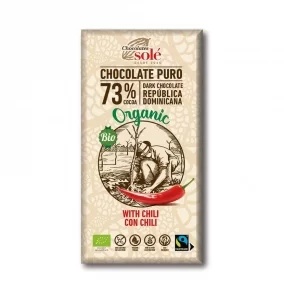 Chocolates Solé  - 73%-os bio csokoládé chilivel