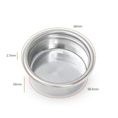 Kaffia precíziós kosár 58/18g