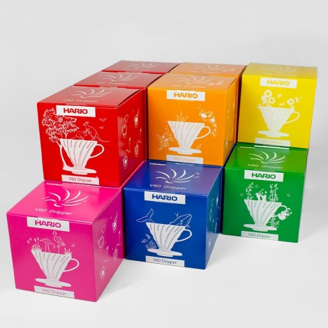 Hario Dripper V60 -02T narancssárga - műanyag