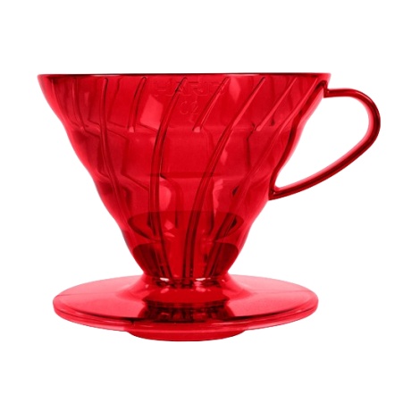 Hario Dripper V60 -02T Desert Red - műanyag