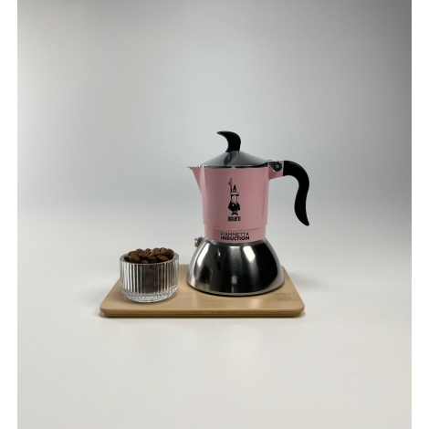 Bialetti Moka Indukciós Fiammetta - 2 csésze rózsaszínű ÚJ