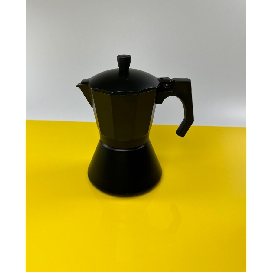 Kaffia fekete Moka Pot 6 csésze