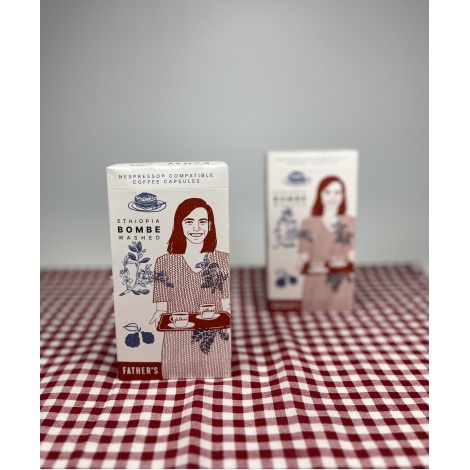 Apa kávé kapszula - Etiópia Bombe mosott