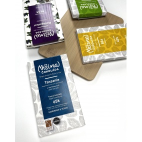 Csokoládé Vegyes csokoládé, Tanzánia, tengeri sóval, 65%-os 2