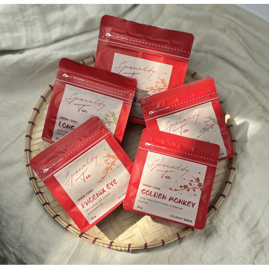 Fekete tea Jin Hou / Golden Monkey 50g Specialty Tea