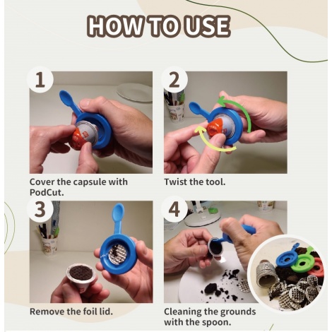 PodCut™ kapszulanyitó