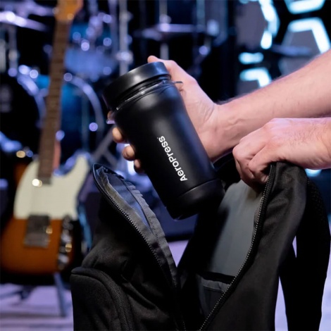 Aeropress GO Plus utazási rendszer - fekete