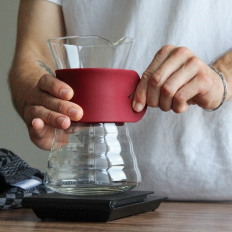 Hario V60 csepegtető dekanter (VDD-02MIX-RED)