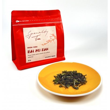 Fehér tea Bai Mu Dan / Fehér bazsarózsa 50g Speciális tea