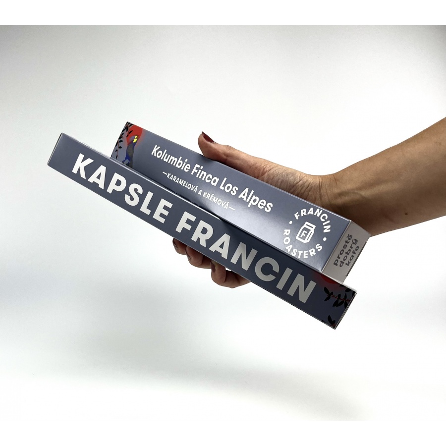 Kávé Francin ESPRESSO KAPSLE KOLUMBIE Finca Los Alpes