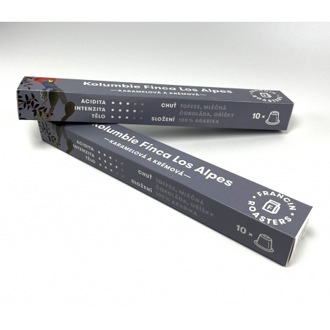 Kávé Francin ESPRESSO KAPSLE KOLUMBIE Finca Los Alpes